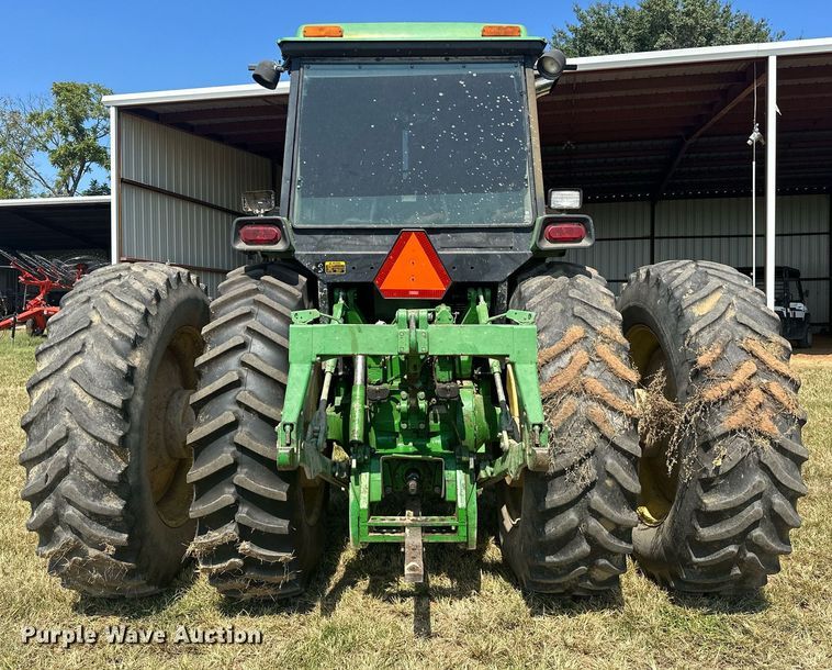 image for item EK0015 1992 John Deere  4960 MFWD tractor