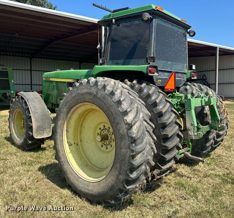image for item EK0015 1992 John Deere  4960 MFWD tractor