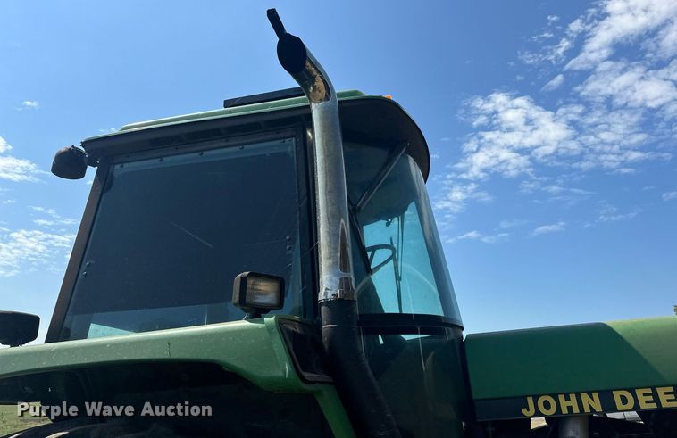 image for item EK0015 1992 John Deere  4960 MFWD tractor