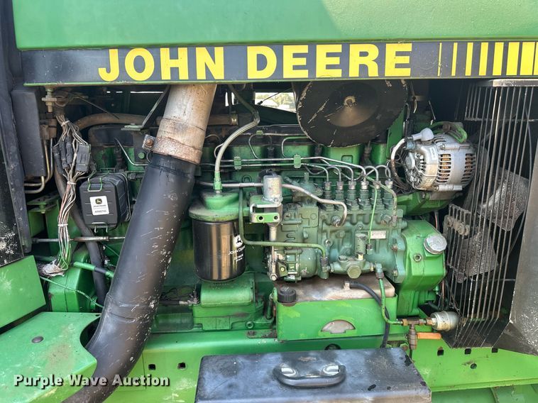 image for item EK0015 1992 John Deere  4960 MFWD tractor