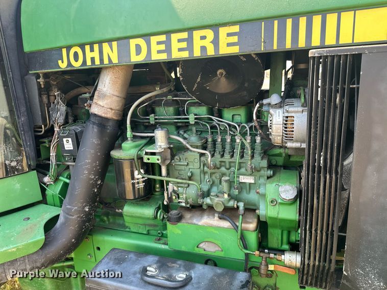 image for item EK0015 1992 John Deere  4960 MFWD tractor