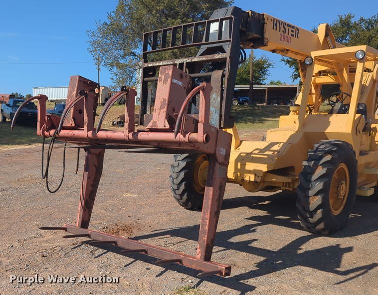 image for item EQ2192 Hesston 4830 square bale grapple