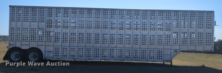 image for item EQ2193 1983 Merritt Cattle Drive livestock trailer