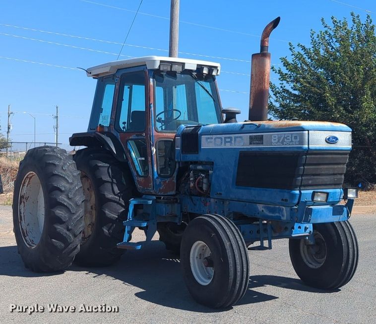image for item EQ2196 1991 Ford  8730 tractor