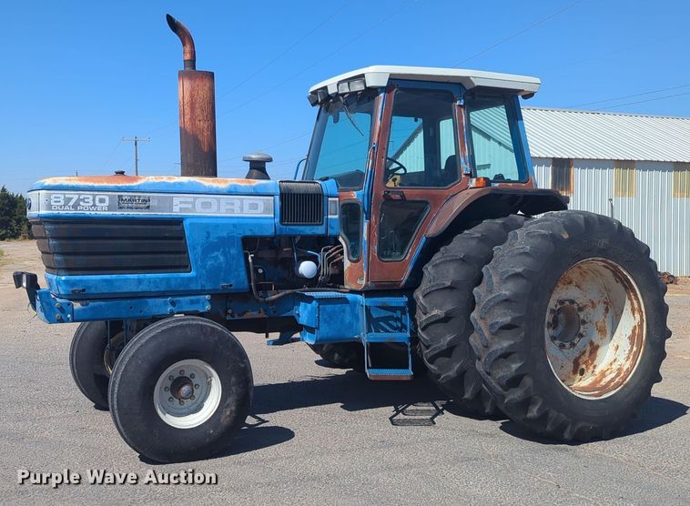 image for item EQ2196 1991 Ford  8730 tractor