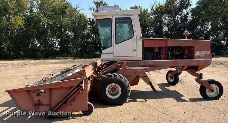 image for item ER8043 Hesston 6600 swather / windrower