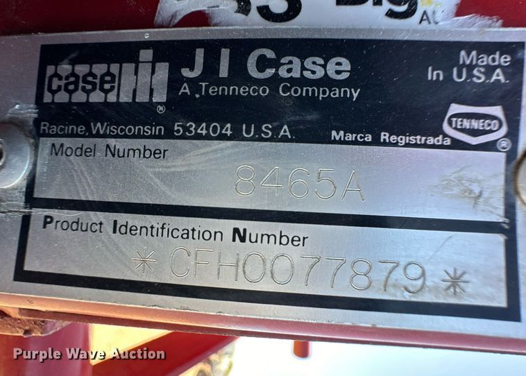 image for item ER8072 1994 Case IH 8465A round baler