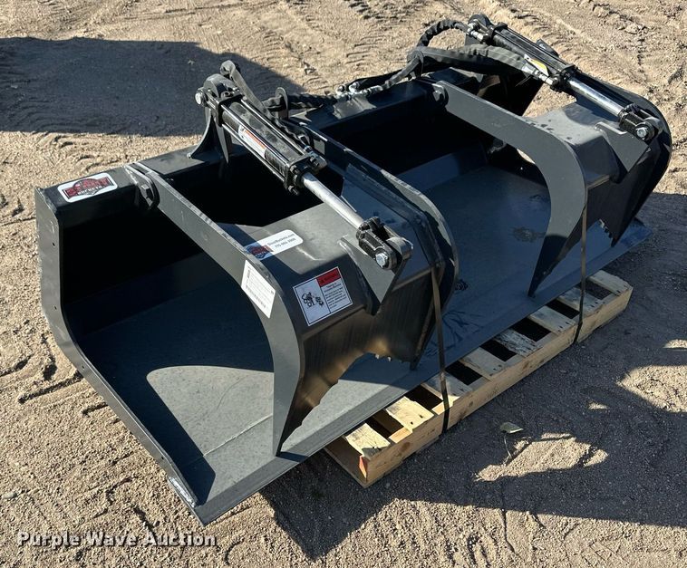 image for item ER8076 Stout Buckets 78-FB-S skid steer grapple bucket