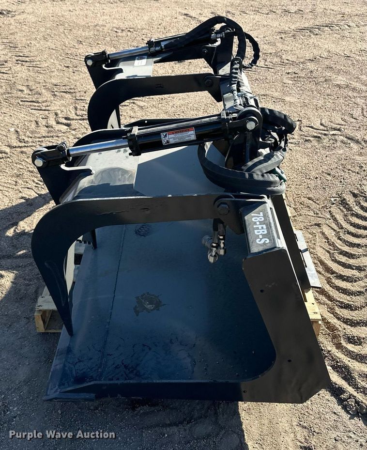 image for item ER8076 Stout Buckets 78-FB-S skid steer grapple bucket