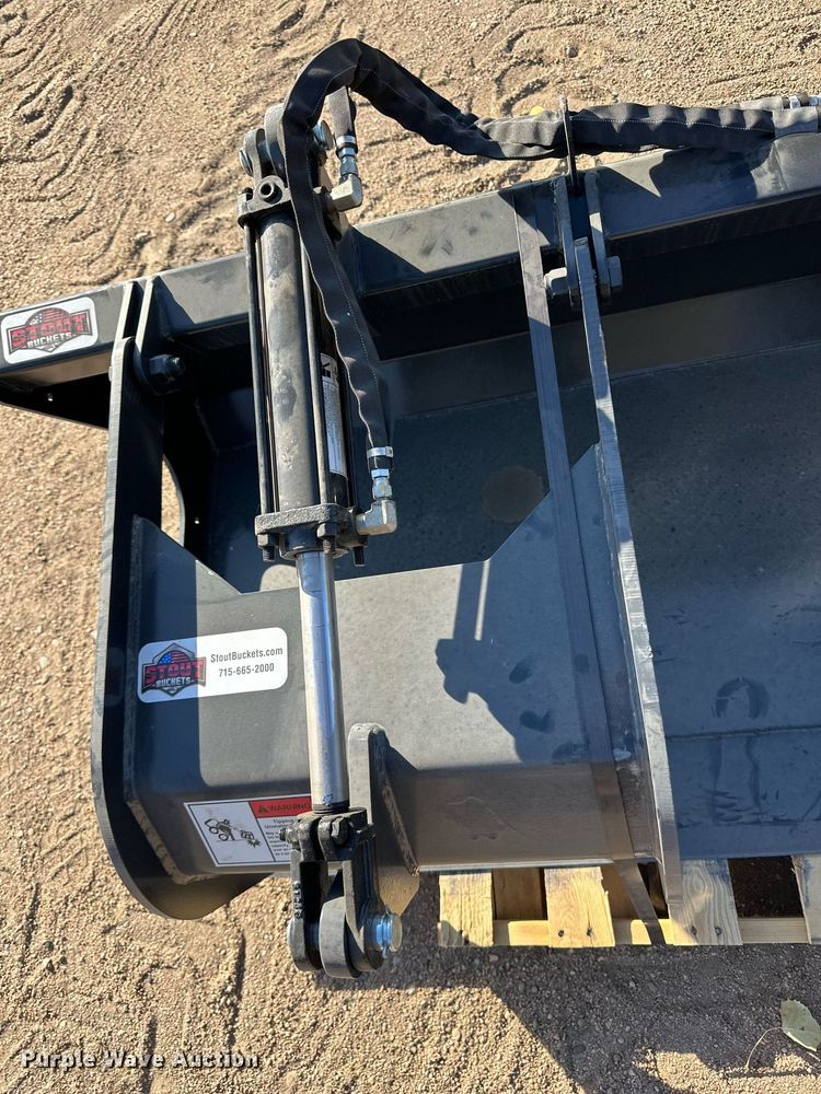 image for item ER8076 Stout Buckets 78-FB-S skid steer grapple bucket