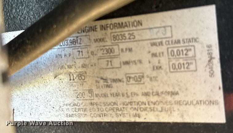 image for item IE9108 2006 New Holland TN75A MFWD tractor