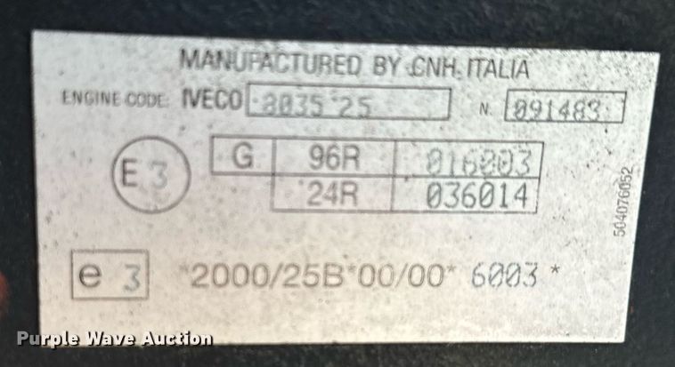 image for item IE9108 2006 New Holland TN75A MFWD tractor