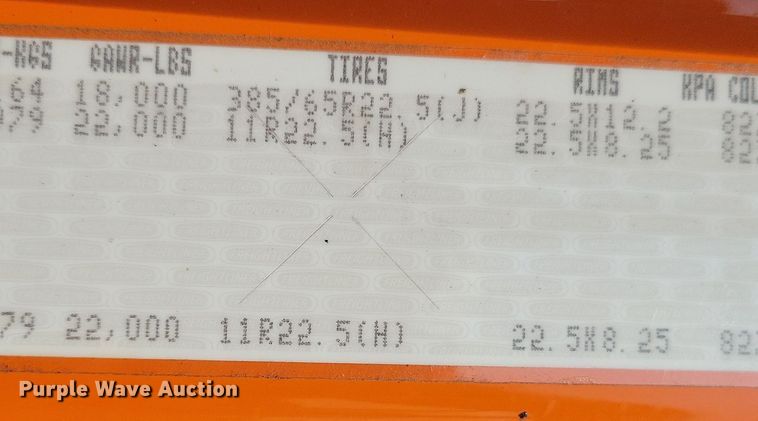 image for item JO9377 2012 Freightliner 114SD dump truck