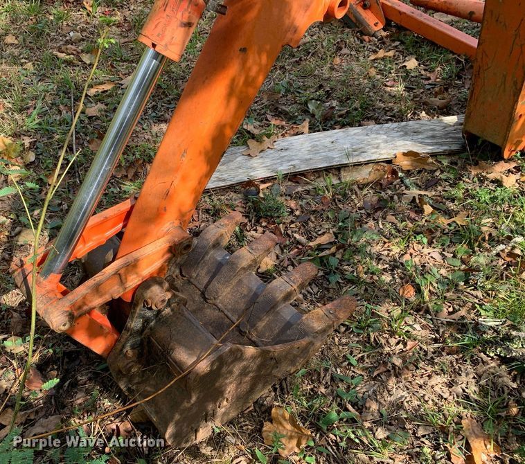 image for item JT9743 Kubota  BH77 backhoe attachment