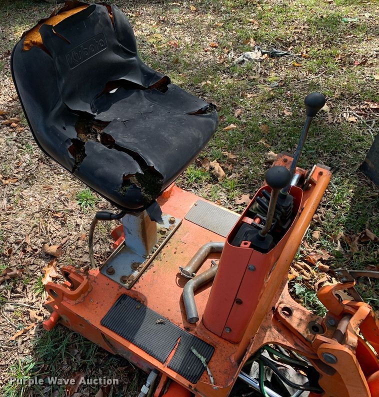 image for item JT9743 Kubota  BH77 backhoe attachment