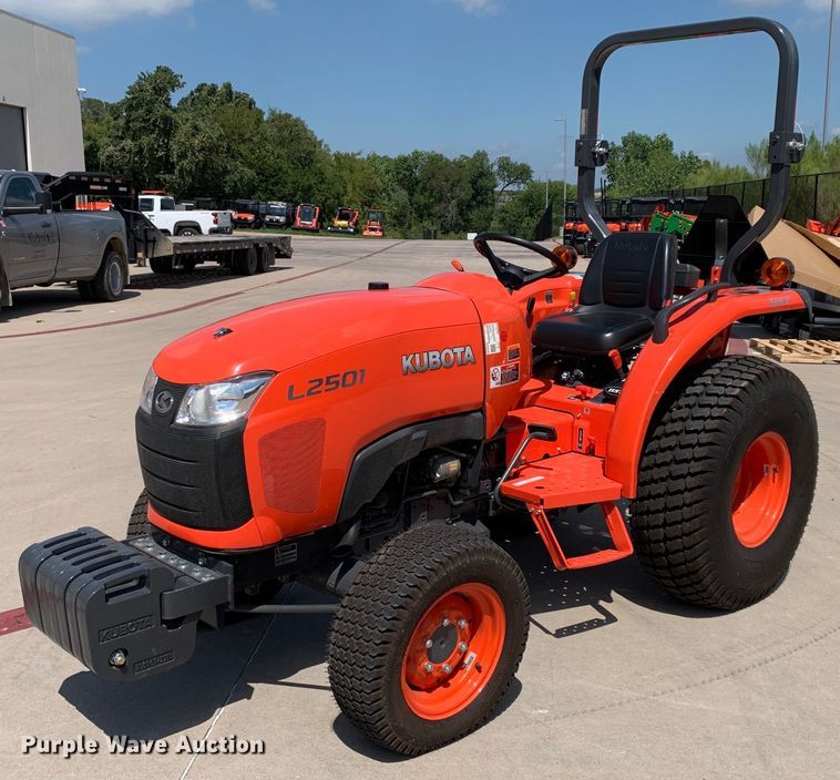 image for item JT9771 2019 Kubota  L2501D HST MFWD tractor