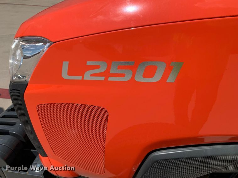 image for item JT9771 2019 Kubota  L2501D HST MFWD tractor