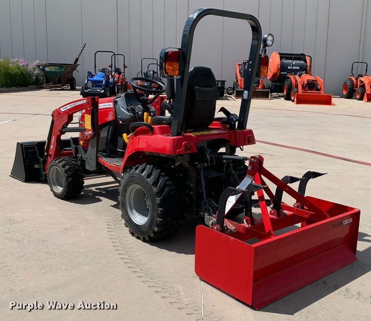 image for item JT9776 2022 Massey Ferguson GC1725 MFWD tractor