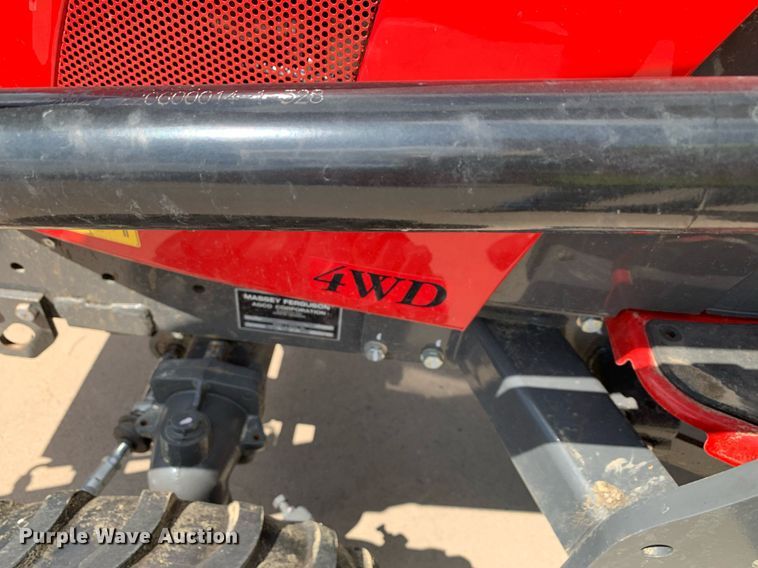 image for item JT9776 2022 Massey Ferguson GC1725 MFWD tractor