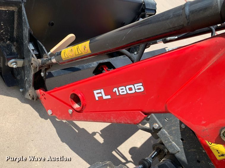 image for item JT9776 2022 Massey Ferguson GC1725 MFWD tractor