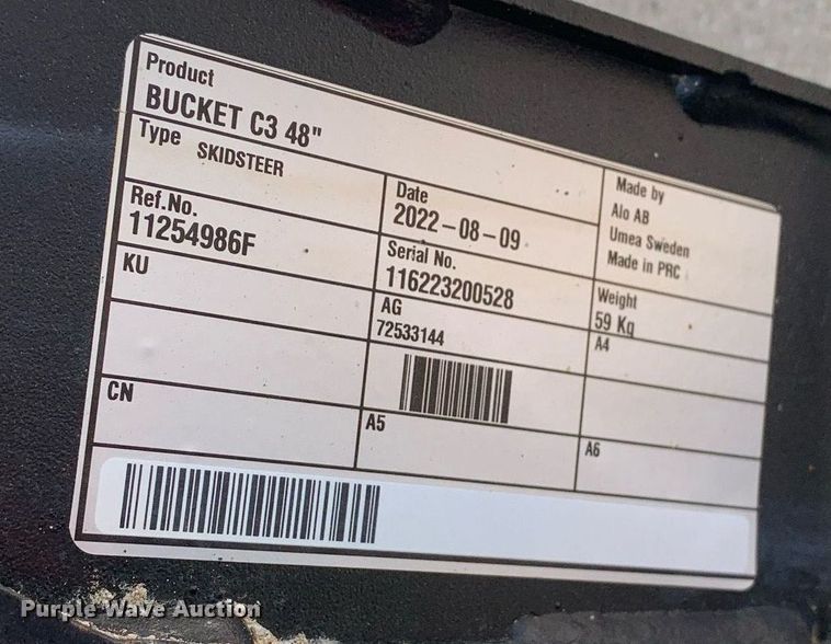 image for item JT9776 2022 Massey Ferguson GC1725 MFWD tractor