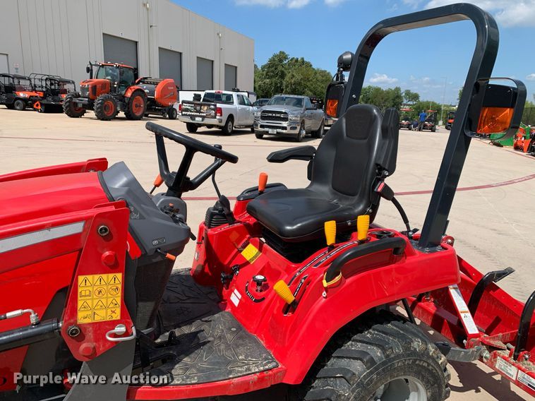 image for item JT9776 2022 Massey Ferguson GC1725 MFWD tractor
