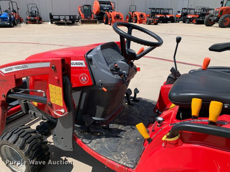 image for item JT9776 2022 Massey Ferguson GC1725 MFWD tractor