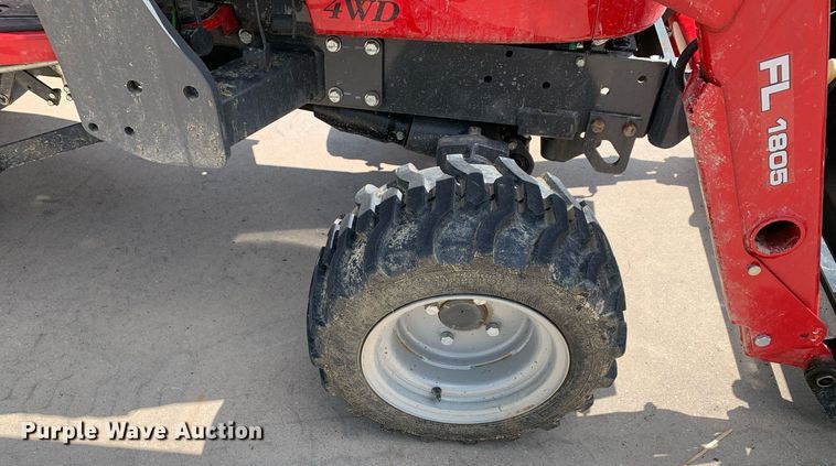 image for item JT9776 2022 Massey Ferguson GC1725 MFWD tractor