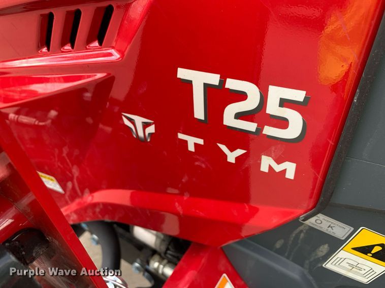 image for item JT9777 TYM T25NHVS1 MFWD tractor