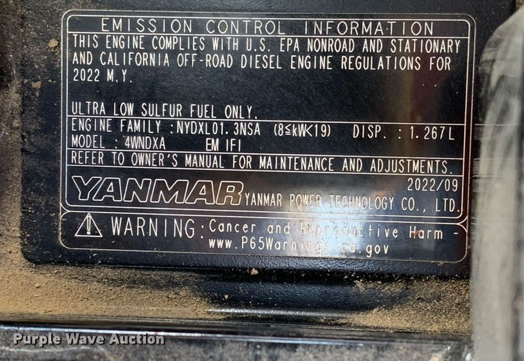 image for item JT9777 TYM T25NHVS1 MFWD tractor