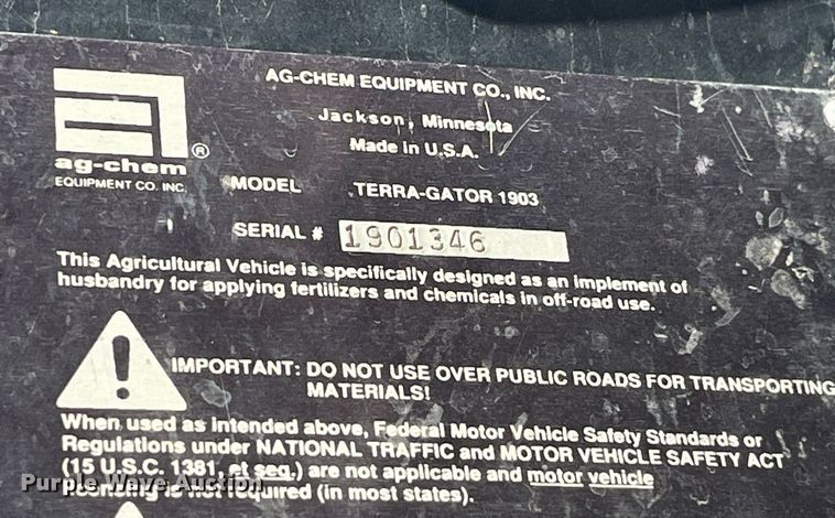 image for item LC9211 Terra Gator 1903 applicator