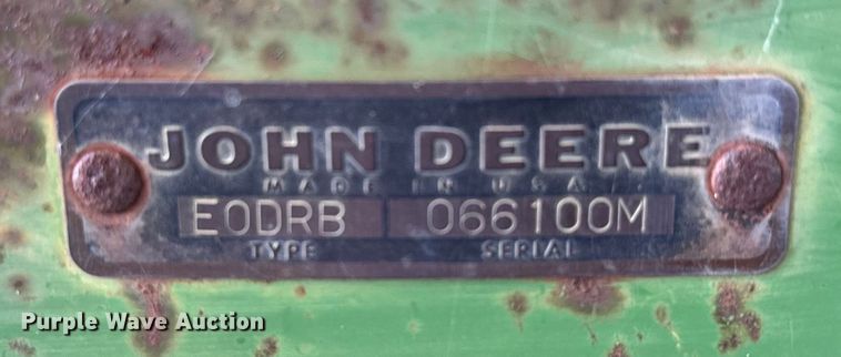 image for item NQ9747 John Deere  E0DRB grain drill