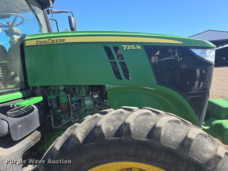 image for item OH9783 2013 John Deere 7215R MFWD tractor