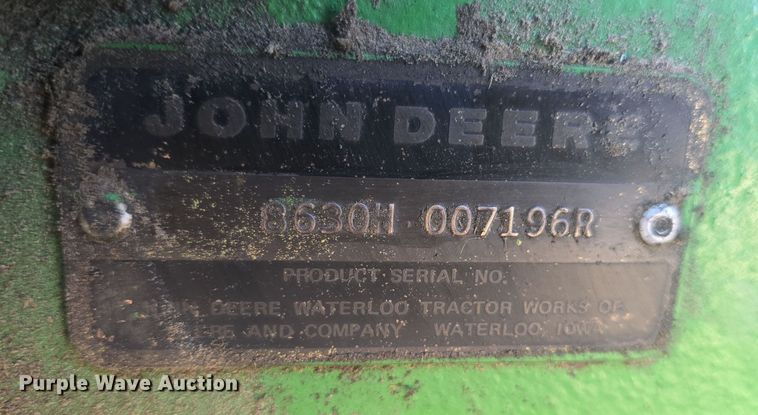 image for item OH9784 1977 John Deere 8630H 4WD tractor