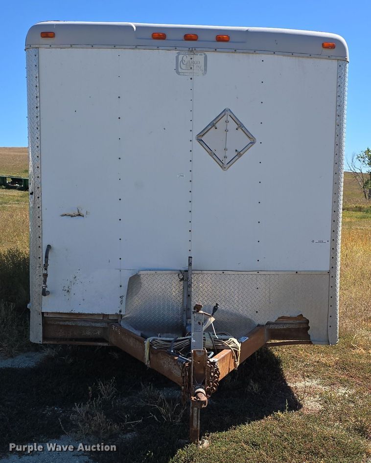 image for item OH9790 2012 Cargo Craft Trailer Expedition 85262 enclosed cargo trailer