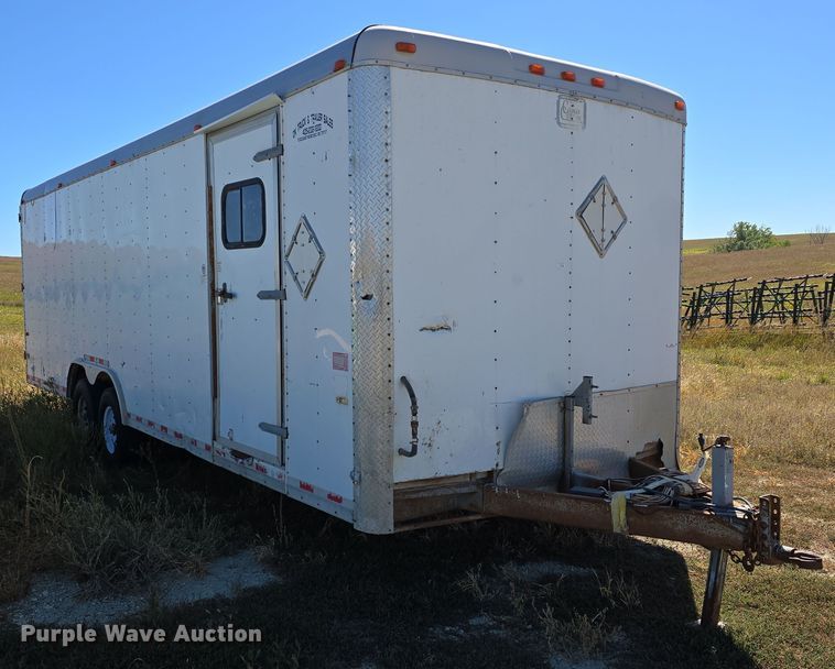 image for item OH9790 2012 Cargo Craft Trailer Expedition 85262 enclosed cargo trailer