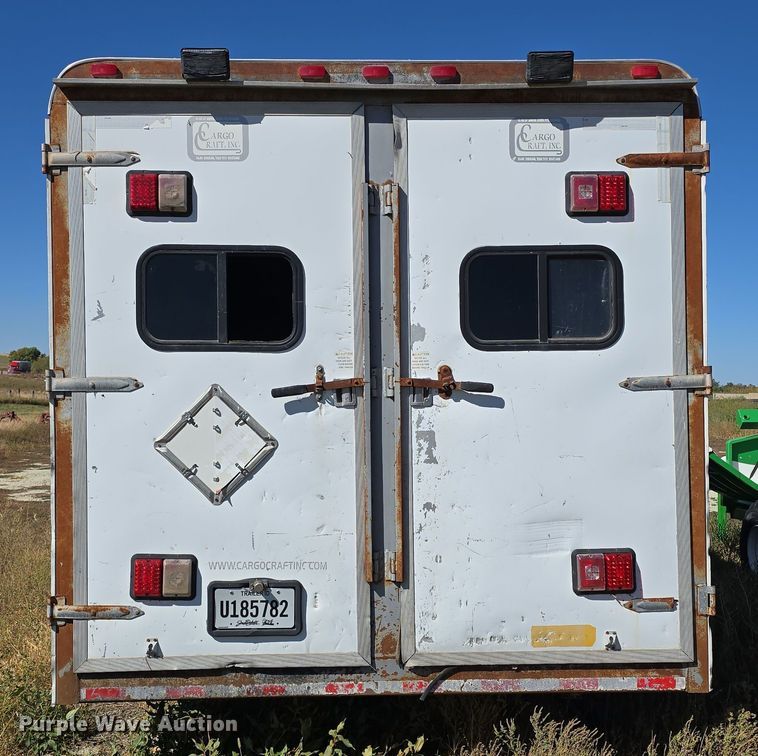 image for item OH9790 2012 Cargo Craft Trailer Expedition 85262 enclosed cargo trailer