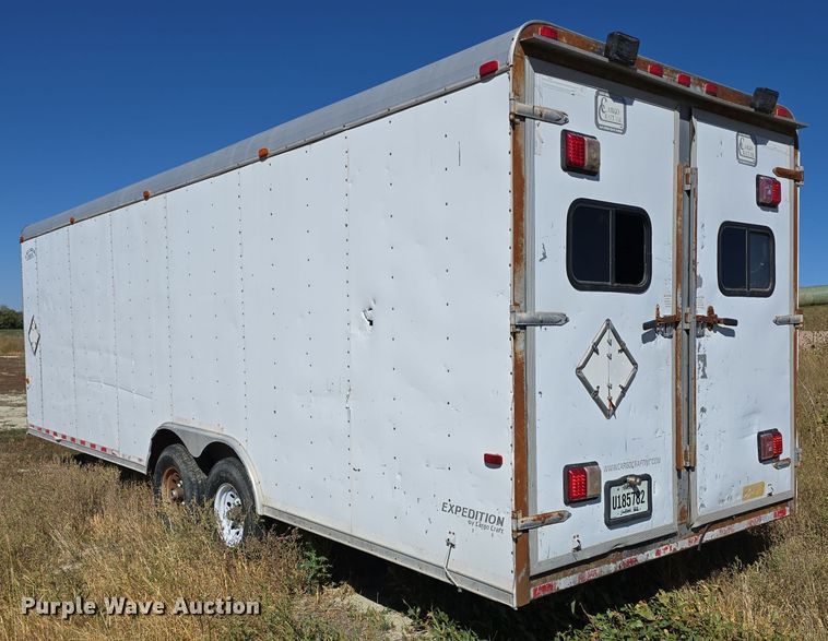 image for item OH9790 2012 Cargo Craft Trailer Expedition 85262 enclosed cargo trailer