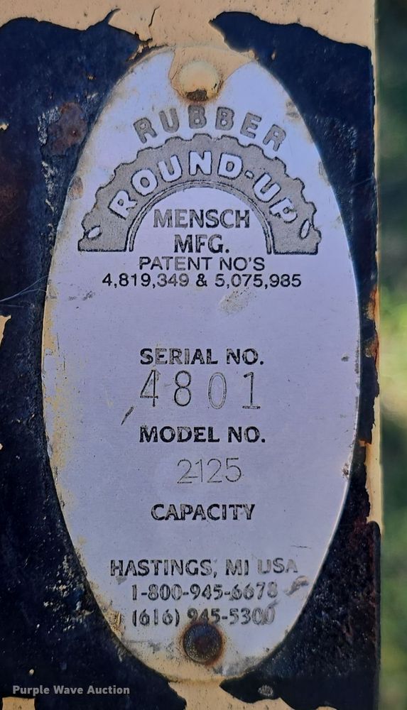 image for item OH9792 Rubber Round-Up 2125 conveyor bucket