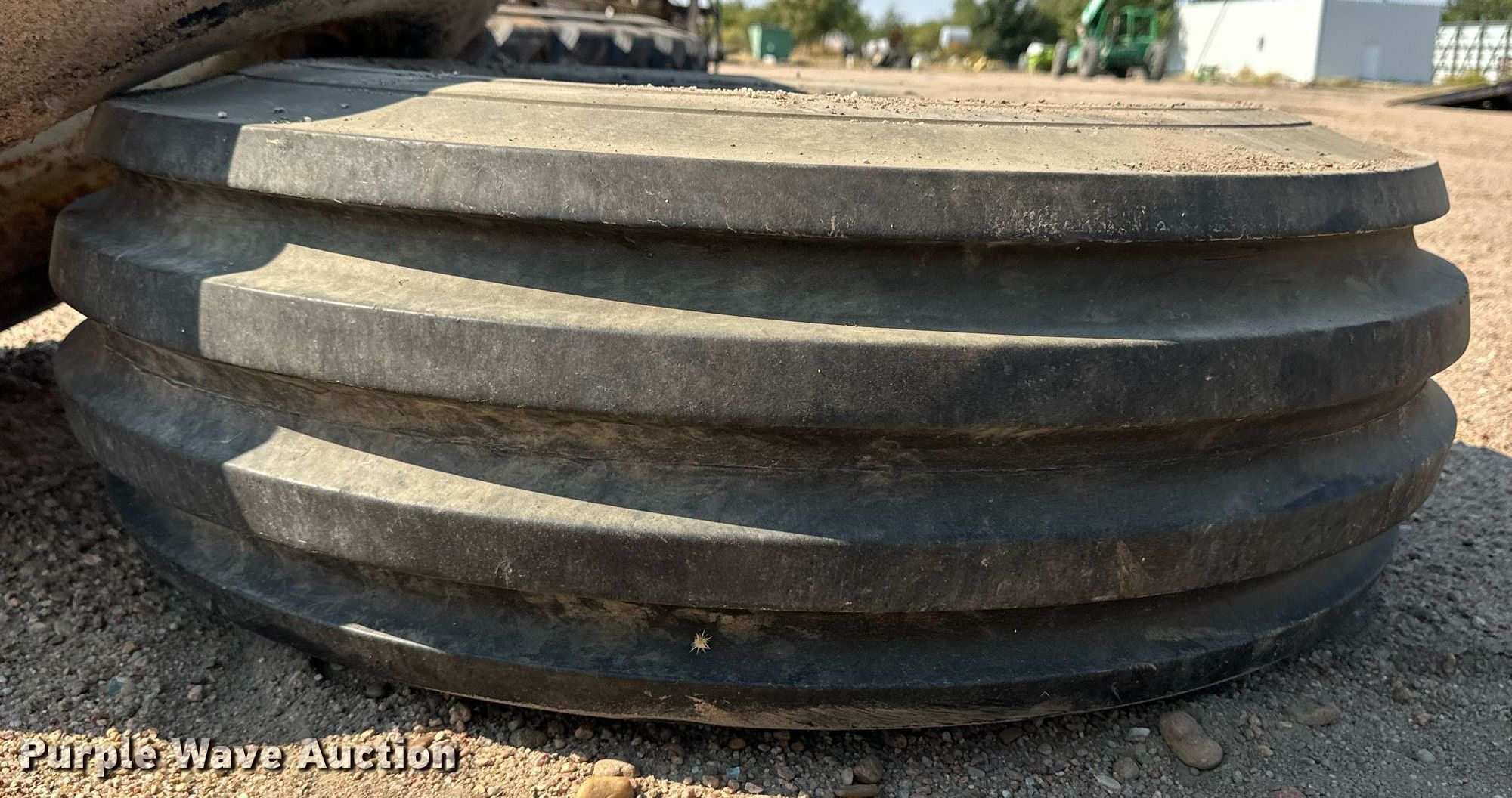 (2) 11.0016 tire and wheels in Kinsley, KS Item ER8062 for sale