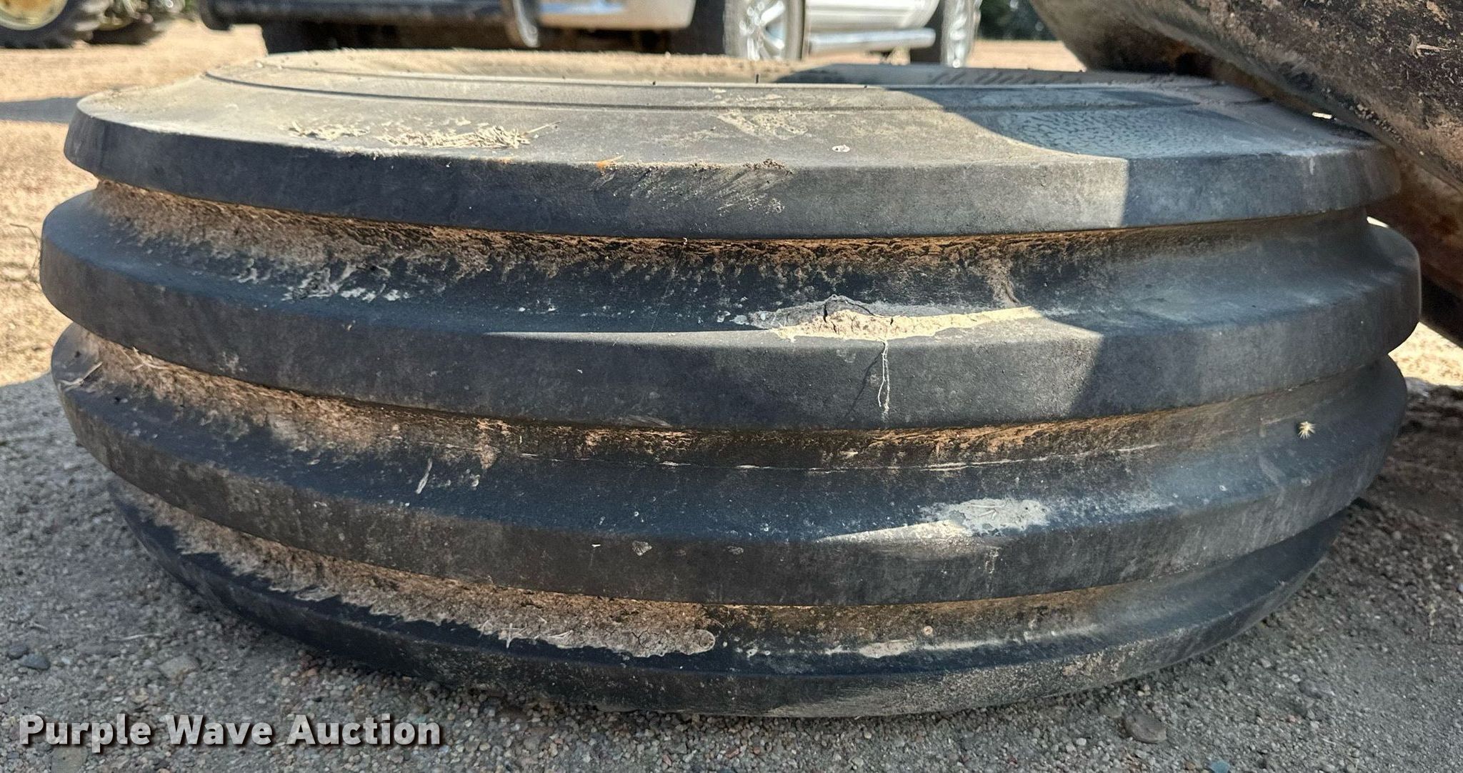 (2) 11.0016 tire and wheels in Kinsley, KS Item ER8062 for sale