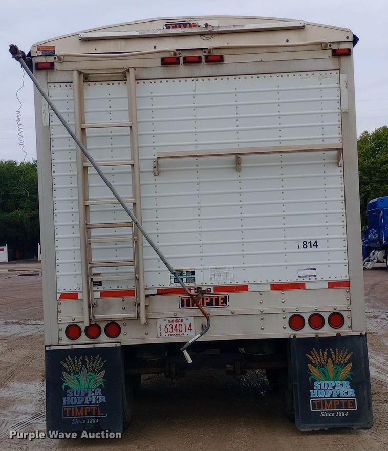 image for item DH1412 2014 Timpte  Super Hopper grain trailer
