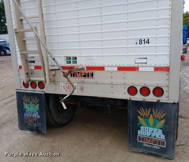 image for item DH1412 2014 Timpte  Super Hopper grain trailer