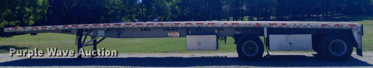 image for item DH1467 2012 Reitnouer Max Miser flatbed trailer