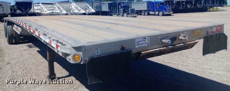 image for item DH1467 2012 Reitnouer Max Miser flatbed trailer