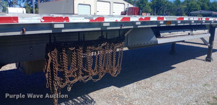 image for item DH1467 2012 Reitnouer Max Miser flatbed trailer