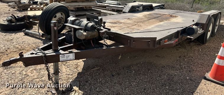 image for item DL0459 Shop built utility trailer