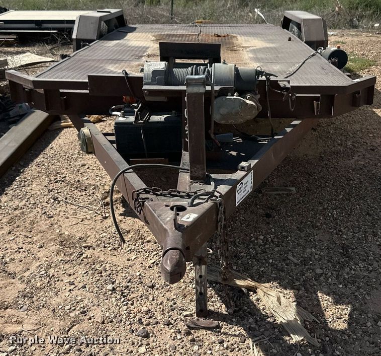 image for item DL0459 Shop built utility trailer