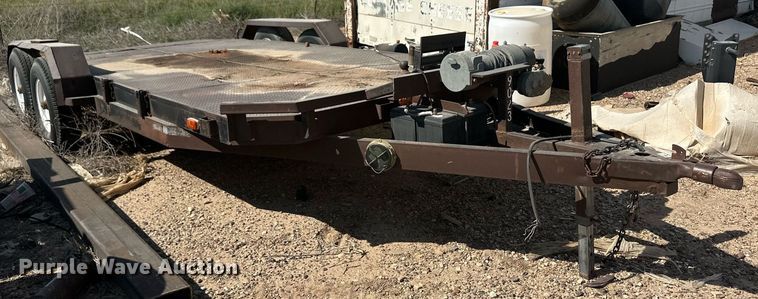 image for item DL0459 Shop built utility trailer