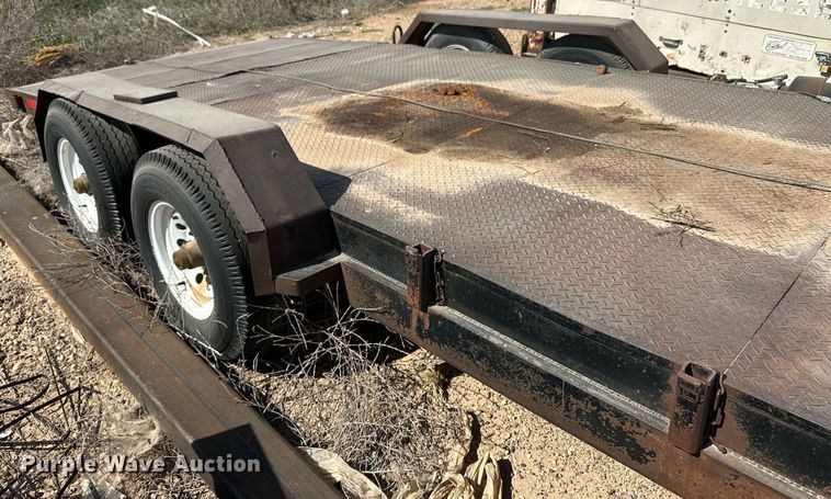 image for item DL0459 Shop built utility trailer